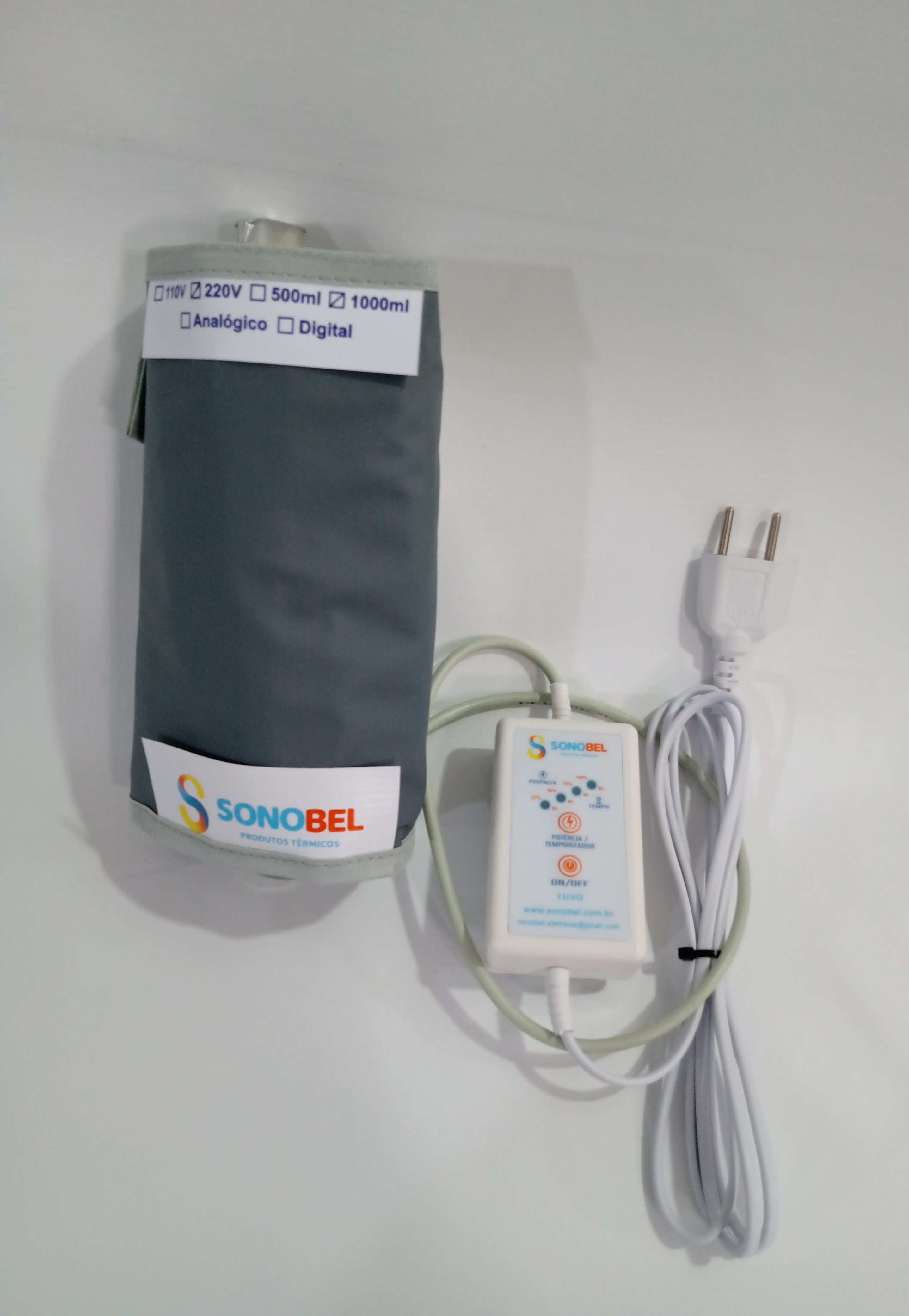 Aquecedor para Soro e Contraste para uso Veterinário de  1000 ml  Cód. V 829