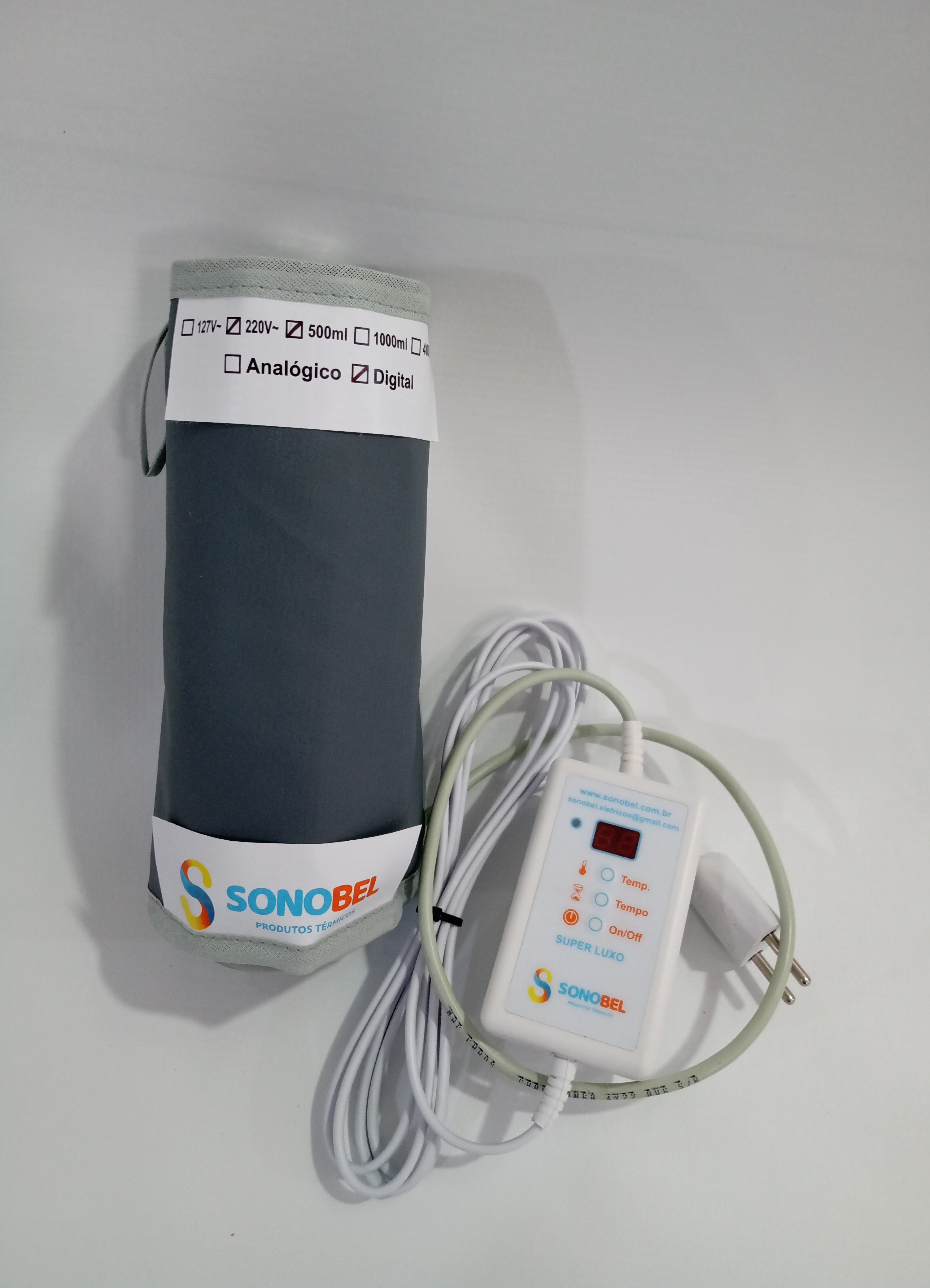 Aquecedor Soro e contraste 1000 ml Digital  Cód. H 622 