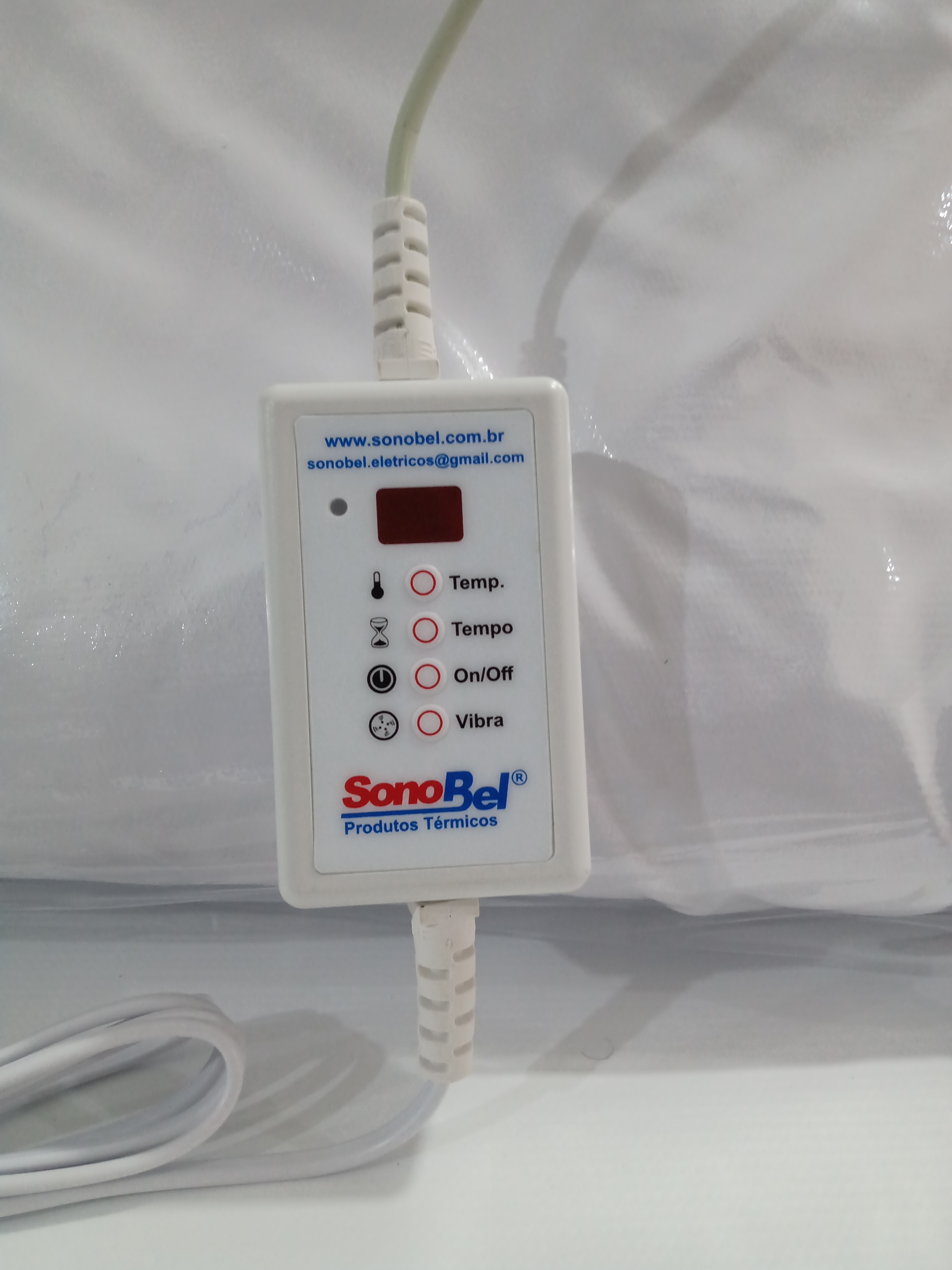 Lençol Térmico Premium Casal Queen Super Luxo com Controle  Digital     Cód. L 522 