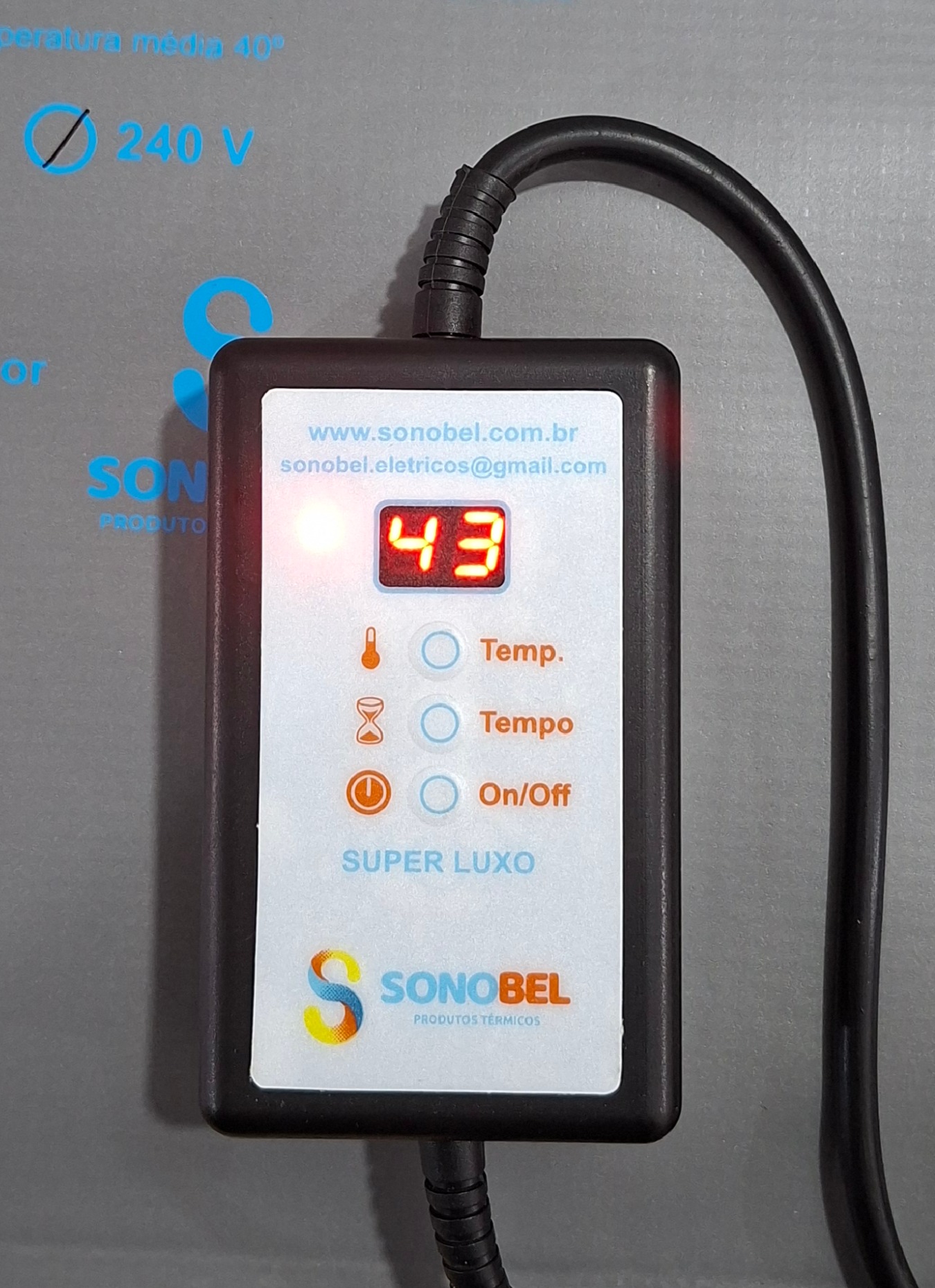 Colchonete Térmico p/ Gaiola e Ninheiras Digital  Cód. V 834