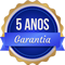 5 anos de garantia